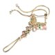thumbnail image 1 of Color Zircon Bracelet Adjustable, Fashionable Pull-out Bracelet, 1 of 3