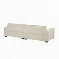 thumbnail image 4 of Modern Beige Fabric Mid-Century Sofa 104.72''x40.94''x30.71'', 4 of 10
