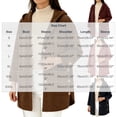 thumbnail image 3 of Jackets for Women, Oversized Button Up Corduroy Hooded Jacket for Women Fall Long Sleeve Cardigans Outerwear Jackets Coat with Pocket, 3 of 8