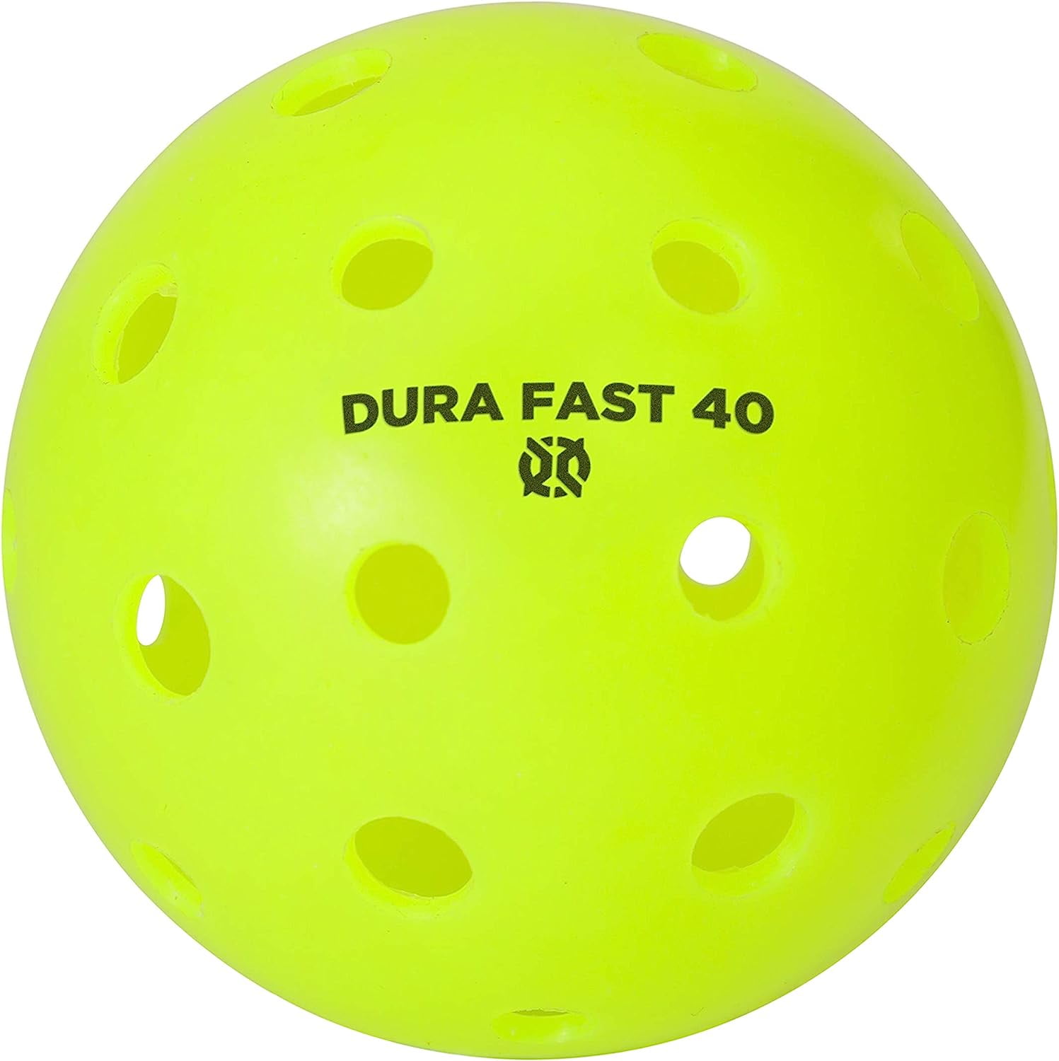 DURA FAST 40 PICKLEBALLS, NEON GREEN, 100-PACK