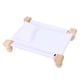 thumbnail image 4 of Accesorios de fotografía para recién nacidos, cama de madera, juego de simulación, cama para muñecas para niños y niñas blanco, 4 of 9