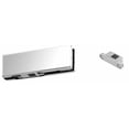 thumbnail image 2 of CRL PH10DPS Polished Stainless Bottom Door Patch With 1NT302 Insert, 2 of 3
