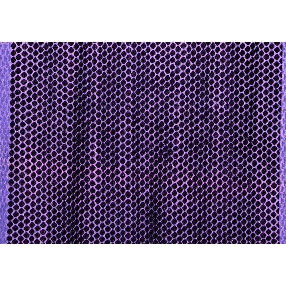 Ahgly Company Indoor Rectangle Abstract Pink Modern Area Rugs, 6' x 9'
