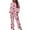 Strawberry Flower, variant on Renewold Halloween Clothing Button Pajama Tops Women Casual Pants with Pockets & Long Sleeve Top Set of 2 Spider Web Bats Skin Friendly Sleepwear Nightwear Size XS
