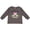 Charcoal Grey, variant on Inktastic Mimi's Girl Heart Flowers Girls Long Sleeve Toddler T-Shirt