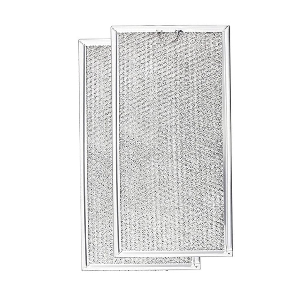 Ana 2PCS Aluminum Microwave Oven Grease Filter For W10208631A WB06X10596 Kitchen Cooking Hood Filters Metal Microwave Filter Home Decor