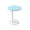 Blue, variant on chaungfeng 20" Round Bar Table, Modern Stylish Side Table with Base for Living Room Bedroom Office Patio Bistro, Portable Couch Table Bedside Table Blue