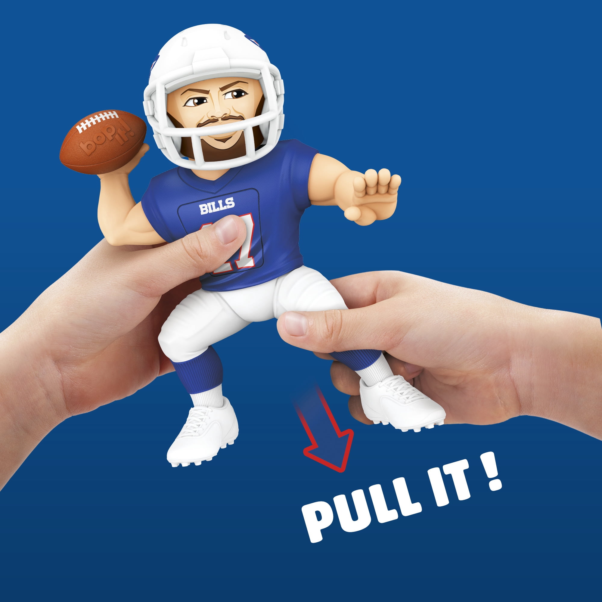 Bop It! Josh Allen Edition Game, Officially Licensed NFL Games for Kids and Teens, 8+