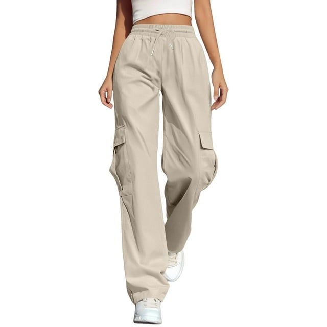 TINZ Women Pants Casual Work plus Long Pants Rompers for Women Casual plus Size Pants for Women Work Casual High Waist Summer Work Pants for Women Dress Pants for Women Business Casual with Pockets