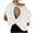 White, variant on Oplxuo Womens Open Back Tshirt Short Sleeve Backless Athletic Shirts Loose Fit Casual Crewneck Workout Tops