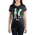 thumbnail image 2 of Womens Hunter X Hunter Gon and Killua Anime Cartoon Black Graphic Tee-XX-Large, 2 of 3