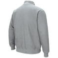 thumbnail image 3 of Men's Colosseum Heathered Gray Virginia Cavaliers Tortugas Team Logo Quarter-Zip Jacket, 3 of 3
