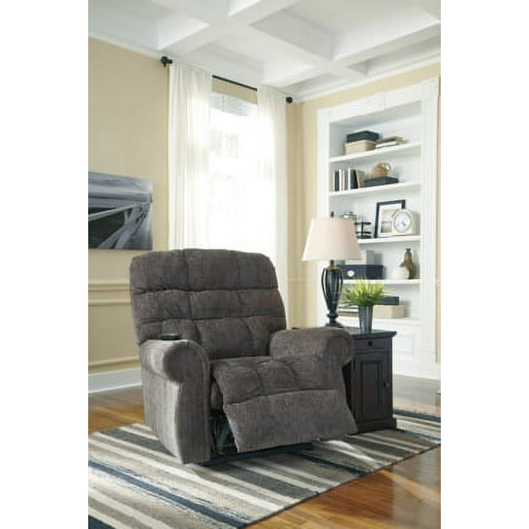 Signature design by ashley clearance ernestine power lift recliner