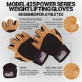 thumbnail image 4 of Schiek Sport 425-XXL Power Gel Lifting Glove with Wrist Wraps  XXL, 4 of 7