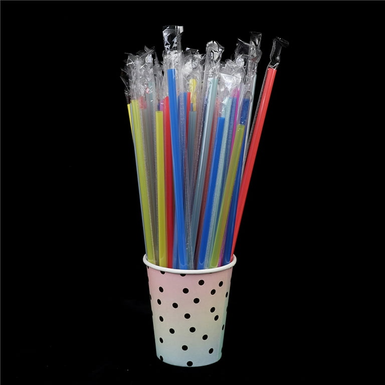 12PCS Reusable Clear Glass Straws Shatter Resistant Glass Drinking Straw 6  Straight And 6 Bent With 4 Cleaning Brushes - AliExpress