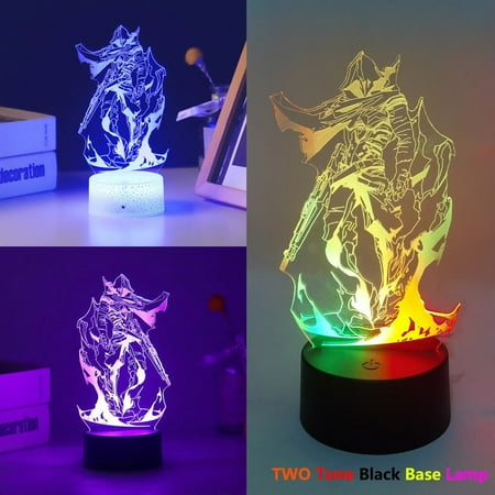 

VALORANT All Agents 3D Led Nightlight Collection - Cypher Jett Sage Phoenix Viper Omen Cypher Breach Sova Raze Reyna Killjoy Skye Yoru Neon