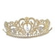 thumbnail image 2 of Accesorios para el cabello con tiara y corona, diademas para novia, boda, tiara para graduación Estilo F, 2 of 9
