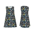 thumbnail image 7 of Balery Rocket Space Pattern Women’s Summer Dresses – Loose Sleeveless Sundress, Casual and Comfortable Beach Dress for Hot Days, 7 of 7