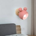 thumbnail image 3 of Nordic Mickey Wall Lamp Simple And Lovely Children's Room Wall Light Bedroom Parlor Study Applique Murale Luminaire, 3 of 5