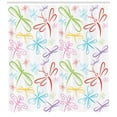 thumbnail image 3 of Ambesonne Dragonfly Shower Curtain, Insects Wings, 69"Wx84"L, Multicolor, 3 of 3