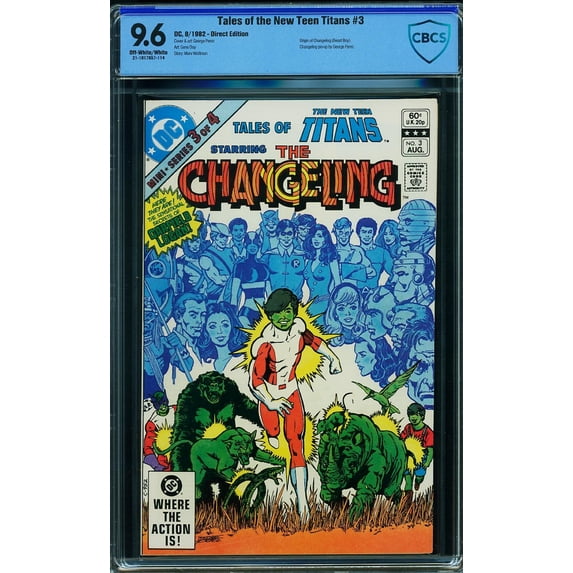 Tales of the New Teen Titans #3 - CBCS 9.6 Comic Book