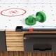 thumbnail image 1 of IDEANATEGRATE 2Ud Empujadores Para Air Hockey Color Verde Con Asas Cómodas Para Juegos En Casa Y Comerciales, 1 of 6
