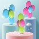 thumbnail image 5 of 3 UNIDS Nueva Ventosa Top Toy Juego de  Educativo Baño Infantil Ventosa Juguetes Imán de Nevera para Niños Regalos de Cumplea Baoblaze juego de peonza, 5 of 8
