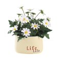 thumbnail image 1 of Flores artificiales, flores falsas, plantas verdes, plantas en macetas, sala de estar, comedor, decoración de escritorio, 1 of 5