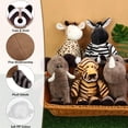 thumbnail image 3 of Set de peluches Elcoho Safari, 8 piezas, 25 cm, 3 of 7