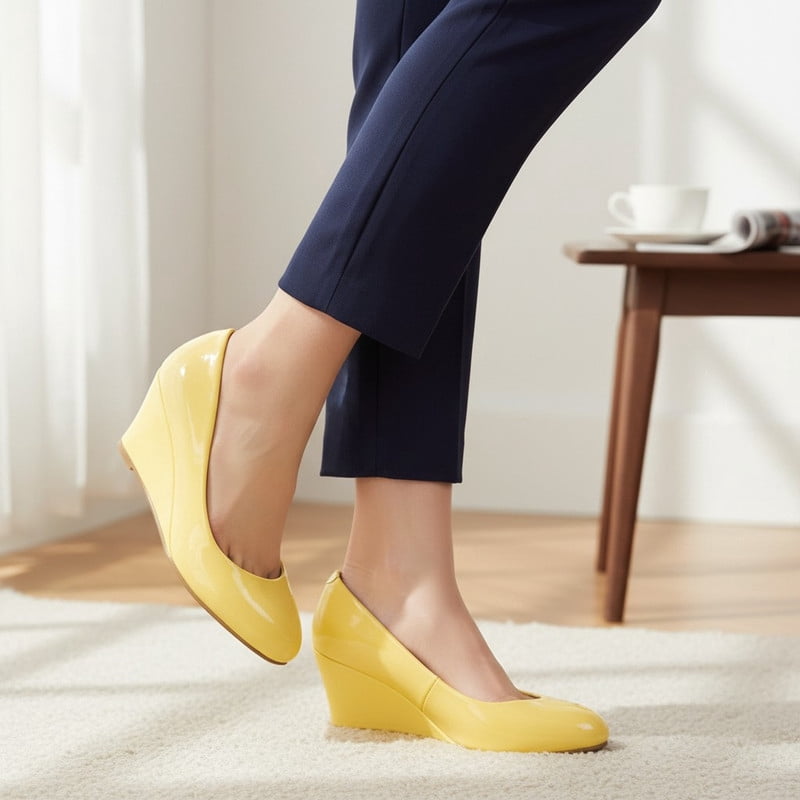 Women’s Modern Low Heel Wedges Pumps