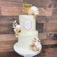thumbnail image 5 of Decoración Para Tarta Con Bolas De Color Caqui, Decoración Para Tarta De Hierba Bohemia, Bolas De Perlas De Oro Blanco Y Caqui, Decoraciones Para Tartas De Feliz Cumpleaños Para Bodas, Baby Shower, Cu, 5 of 5