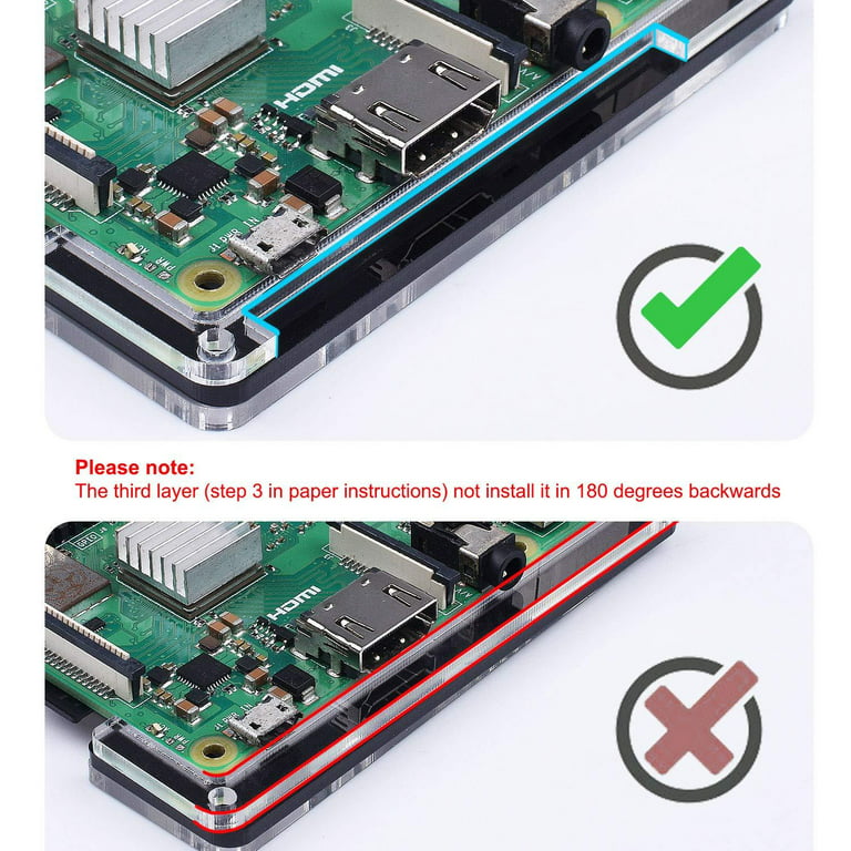 Case Raspberry PI 3B + Ventilador Wolf Electronics – WOLF ELECTRONICS IT