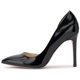 thumbnail image 5 of Zapato de Tacón Prizma para Mujer Jessica Simpson en Negro Charol Talla 9 M, 5 of 8