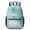 Black-1, variant on 17 Inch Lightweight Backpack,PVC Waterproof Oxford Fabric, Ergonomically Designed, with Large Capacity, Aqua Blue Watercolor