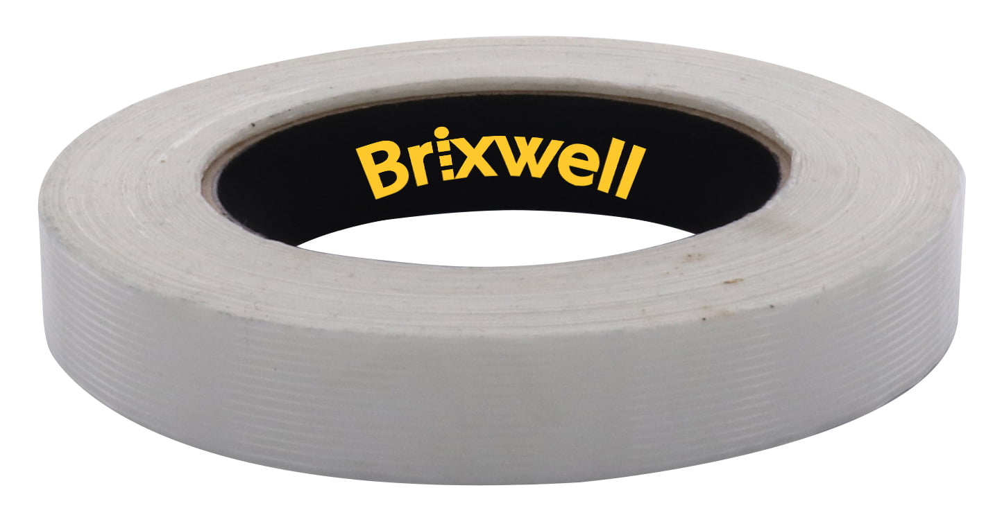 Clear Filament Strapping Tape 3/4 Inch x 60 Yard Made in the USA Brixwell 12 Rolls 
