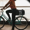 thumbnail image 3 of CIMAXIC Bike Rear Rack Bag, PU Material Backseat Storage for Outdoor Cycling, 1 Piece, 3 of 7