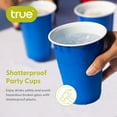 thumbnail image 6 of True Blue Party Cups, Disposable Cups, Party Supplies, 16 oz, Set of 24, 6 of 11