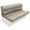 Mocha Java / Mushroom / Cafe, variant on Wise BM1145-986 Premier Series Pontoon 50" Bench Cushion Set - Platinum / Spectra Navy / Cobalt