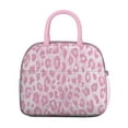 thumbnail image 2 of Womens Pink and Pink Of Leopard Print Lunch Box for Work,Insulated Lunch Bag for Women,Loncheras Para Mujer,Leakproof Adult Lunch Bag for Work,Beach,Travel,Picnic,Camping, 2 of 7
