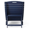 thumbnail image 4 of WestinTrends Outdoor HDPE In-Pool Patio Chaise Lounge Chair With Wheels, Navy Blue, 4 of 13