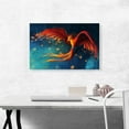 thumbnail image 2 of ARTCANVAS Finest Phoenix Canvas Art Print - Size: 26" x 18" (1.50" Deep), 2 of 9