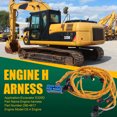 thumbnail image 2 of 2964617 Cable de Arnés de Cableado del Motor de Excavadora para CAT 320D 323D C6.4 296-4617, 2 of 5