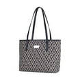 thumbnail image 2 of COLL-LUXOR | Black and White Luxor College/Shoulder Tote Bag, 2 of 6
