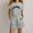 Grey, variant on Cute Outfits Kids Girls Short Sleeve T Shirt and Shorts Beach Vacation Clothes Loungewear Fashion Outfit #Black 6-7Years