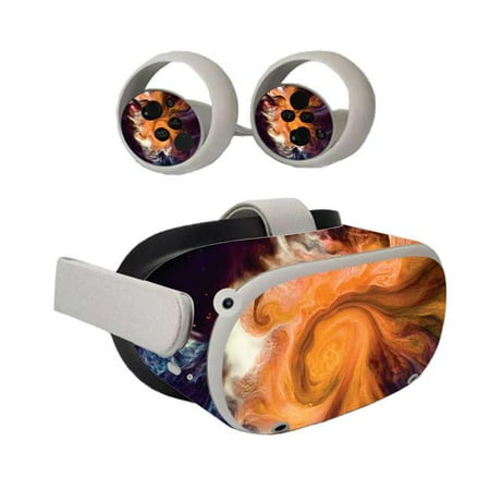 MightySkins OCQU2-Swirl Galaxy Skin for Oculus Quest 2 - Swirl Galaxy