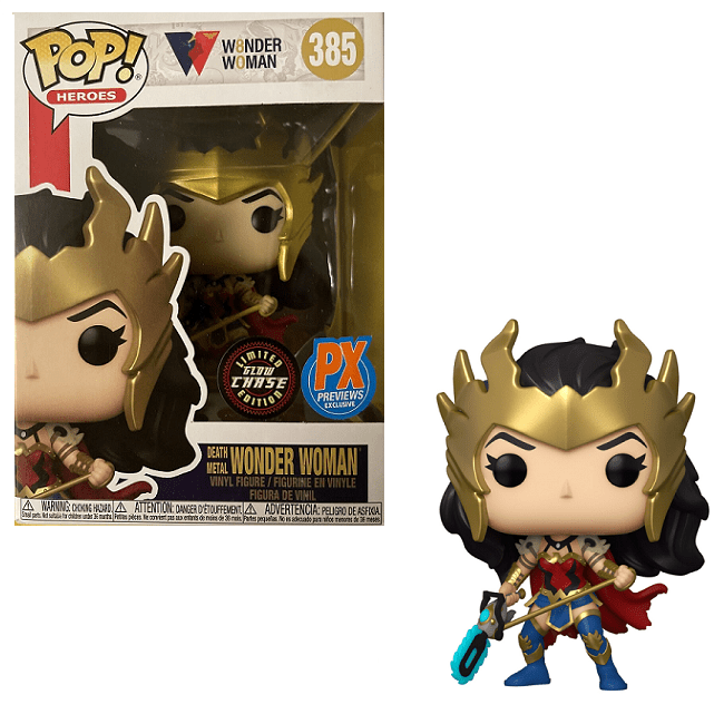 wonder woman funko pop chase