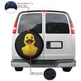 thumbnail image 4 of KAKALAD Duck Cute Spare Tire Cover Universal Vehicle Accessories Buckle Car Tools 14”in, 4 of 6