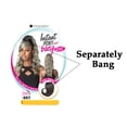 thumbnail image 3 of Sensationnel Instant Pony Synthetic Heat Resistant Drawstring And Bang Brit 22” ( LT1B/Lilac ), 3 of 10