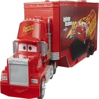 Disney and Pixar Cars Transforming Mack Playset, 2-in-1 toy Truck & Tune-Up Station