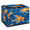 Multicolor 1, variant on CURLYOOT Seashell Storage Bin with Zipper Lid Foldable Storage Basket Box starfish Clothes Organizer Container for Closet, Shelf, Bedroom, Home Decor